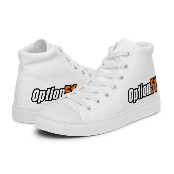 Option 51 White Hi-Tops
