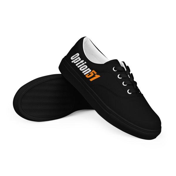 Option 51 Black Canvas Shoes